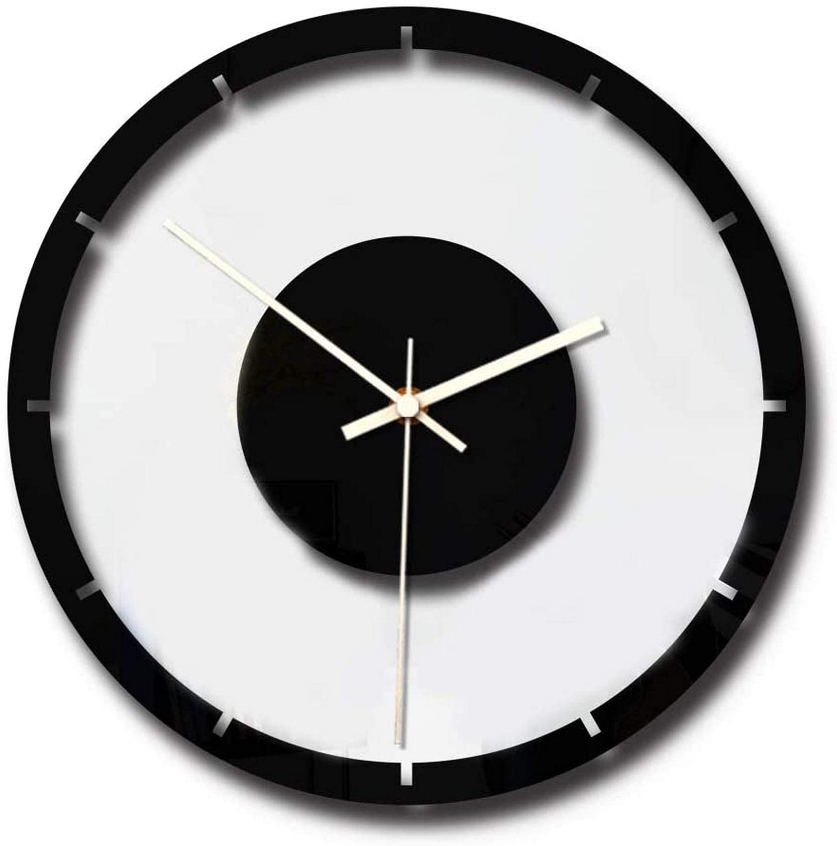 Horloge murale en verre transparent horloges numériques