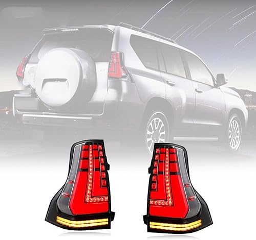 Miniatura 2 de Luz trasera del coche Lámpara de señal de giro trasera luces de freno modificadas para Land Cruiser Prado 150 GRJ150 FJ150 LC150 2011-2020