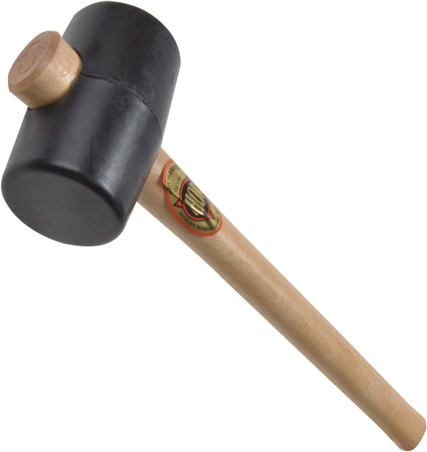 Thor 954 Black Rubber Mallet 3 in