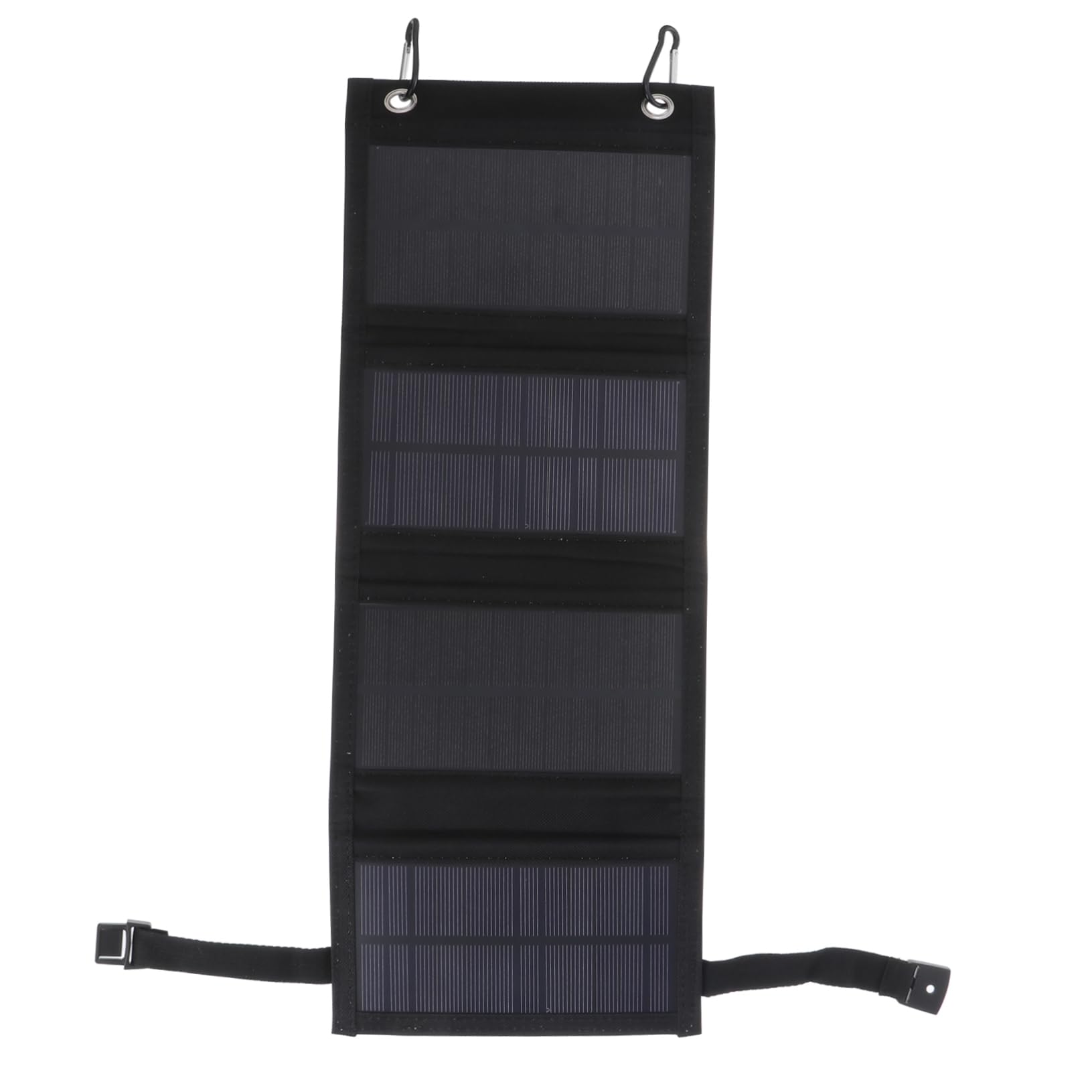 Toyvian Paneles Solares Plegables USB para Exteriores Equipo de Carga Solar para Dispositivos Móviles Material Duradero y Ligero