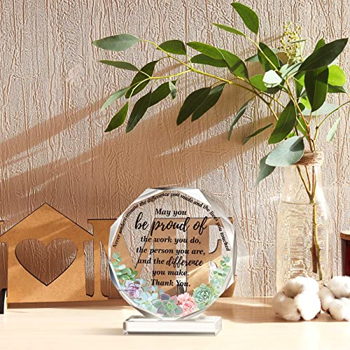 image for Yinder Thank You Gifts for Women Christmas Desk Decor Gifts for Teache