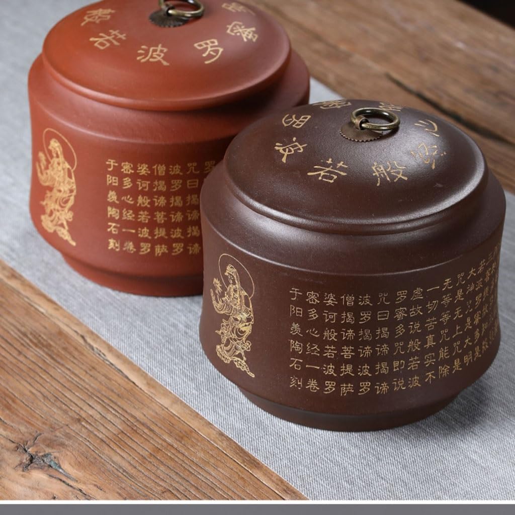 Ceramiczny słoik na żywność Zen Tea Can New Chiński styl herbaciane narzędzie domowe kuchnia mała ceramiczna butelka na herbatę pojemniki do przechowywania spiżarni