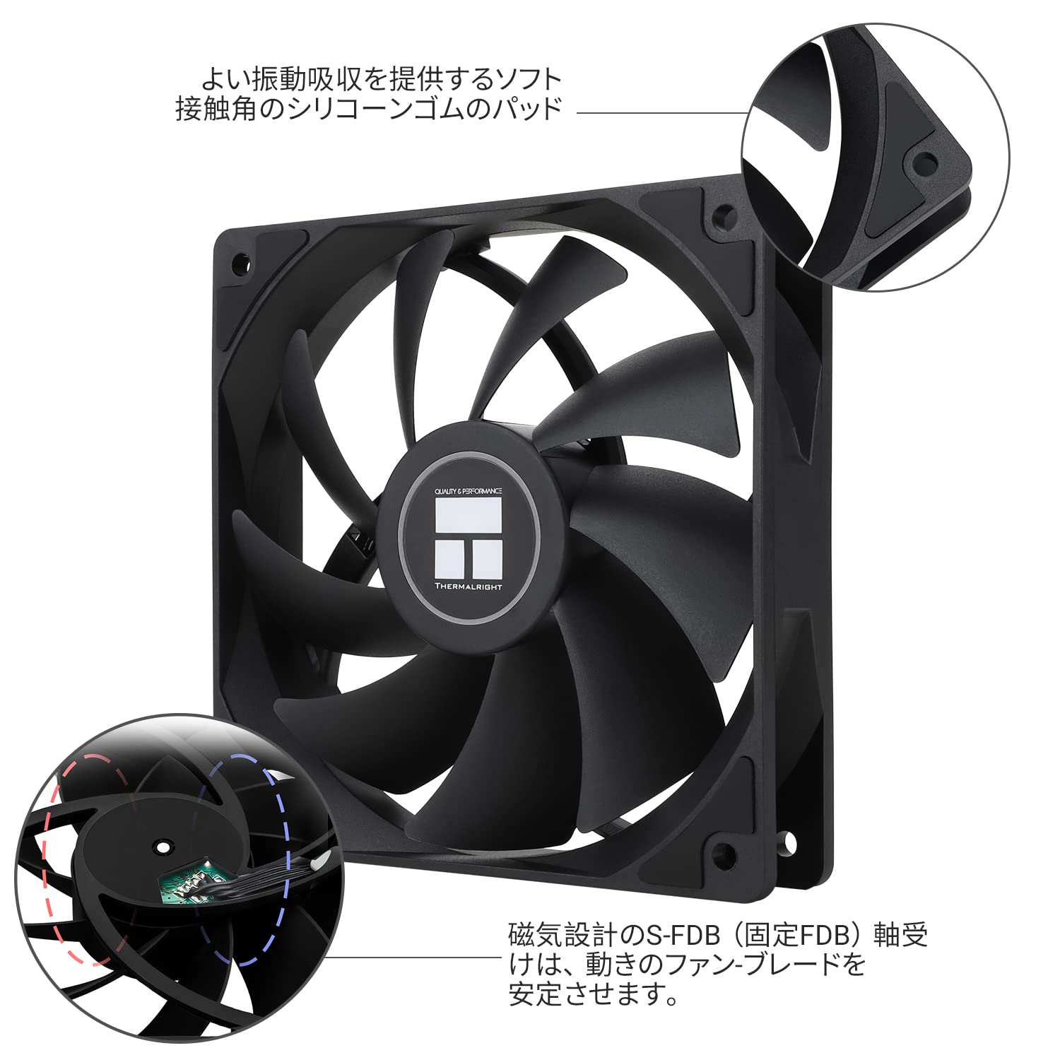 Amazon.co.jp: Thermalright TL-C12C X5 CPUファン、ブラック冷却