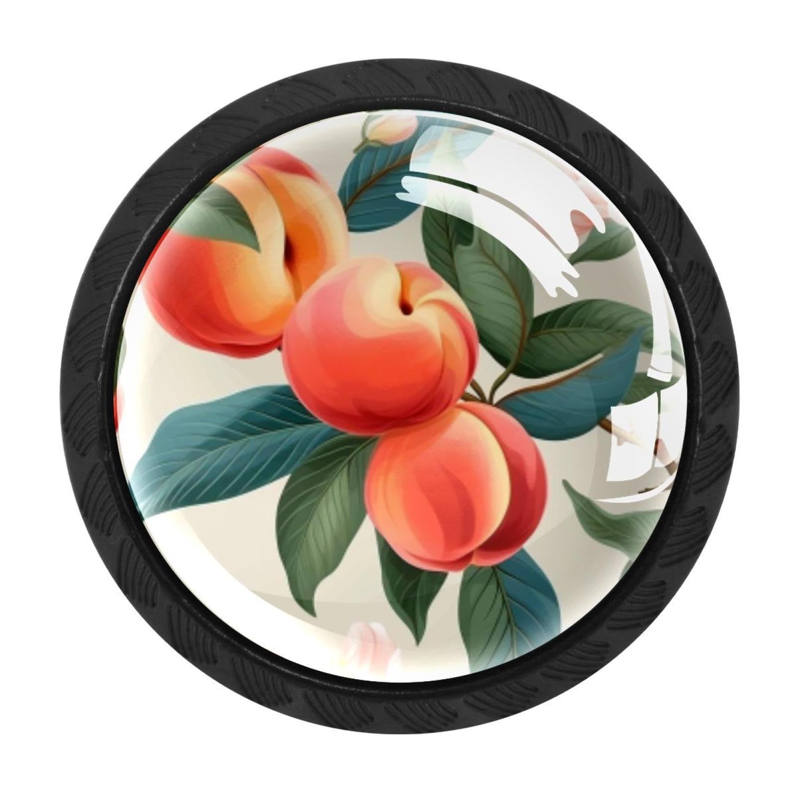 Chenzzzz Multicolored 03 4 Pack Peach Kitchen Cabinet Knobs Drawer Knobs Door Dresser Handles For Personalized Gifts Great For Any Occasion