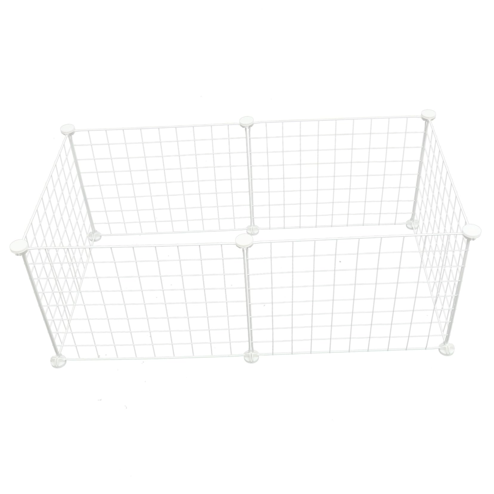 Cage pour chien et lapin Milisten en fer | Enclos pliable 16 panneaux