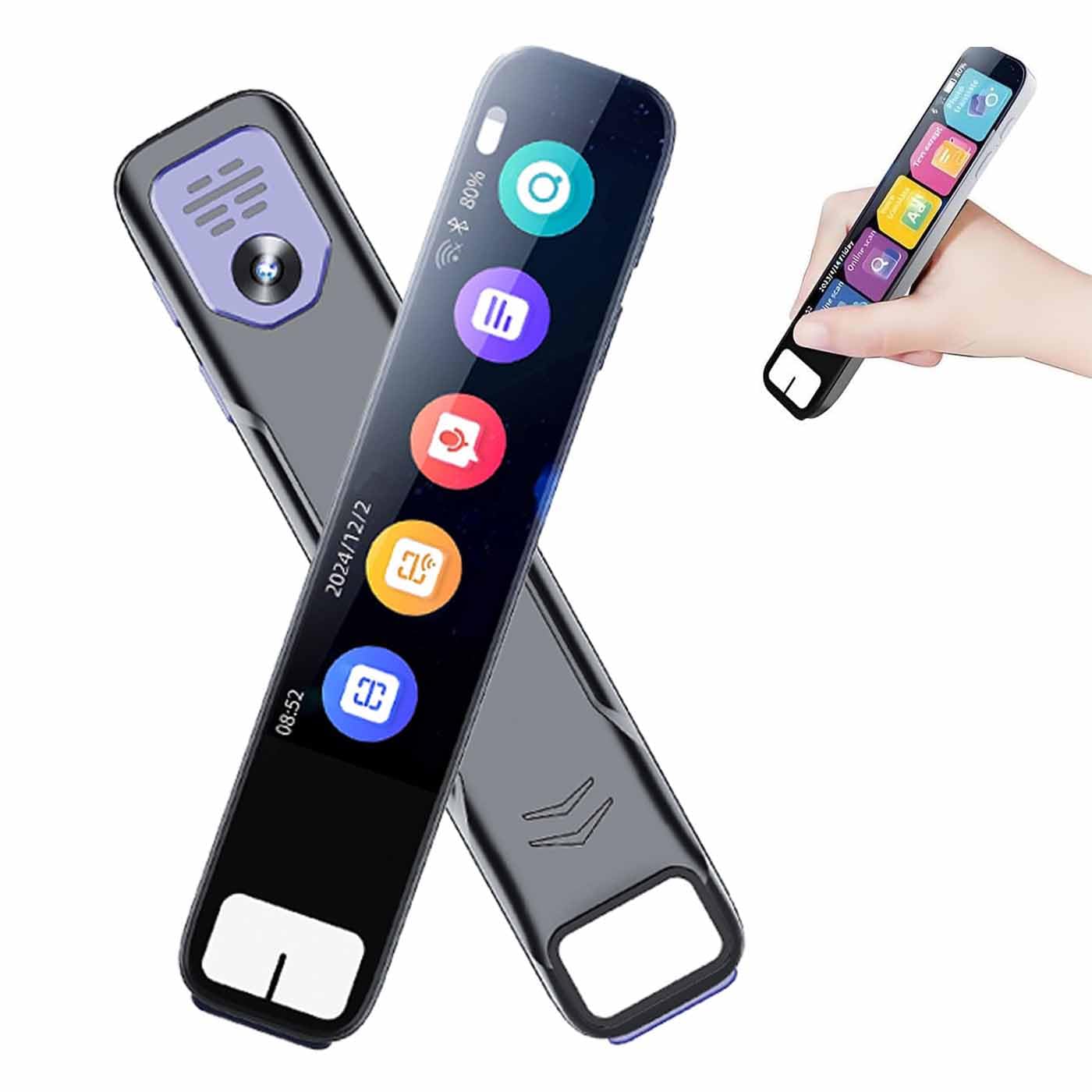 Scan Sense Pen,Scansense AI Smart Pen,Smart Language Scan Translator Pens,Multi-line Scanning Reading Pens,Real Time Reader Scanner for Dyslexia,Elderly,Students,Travelers