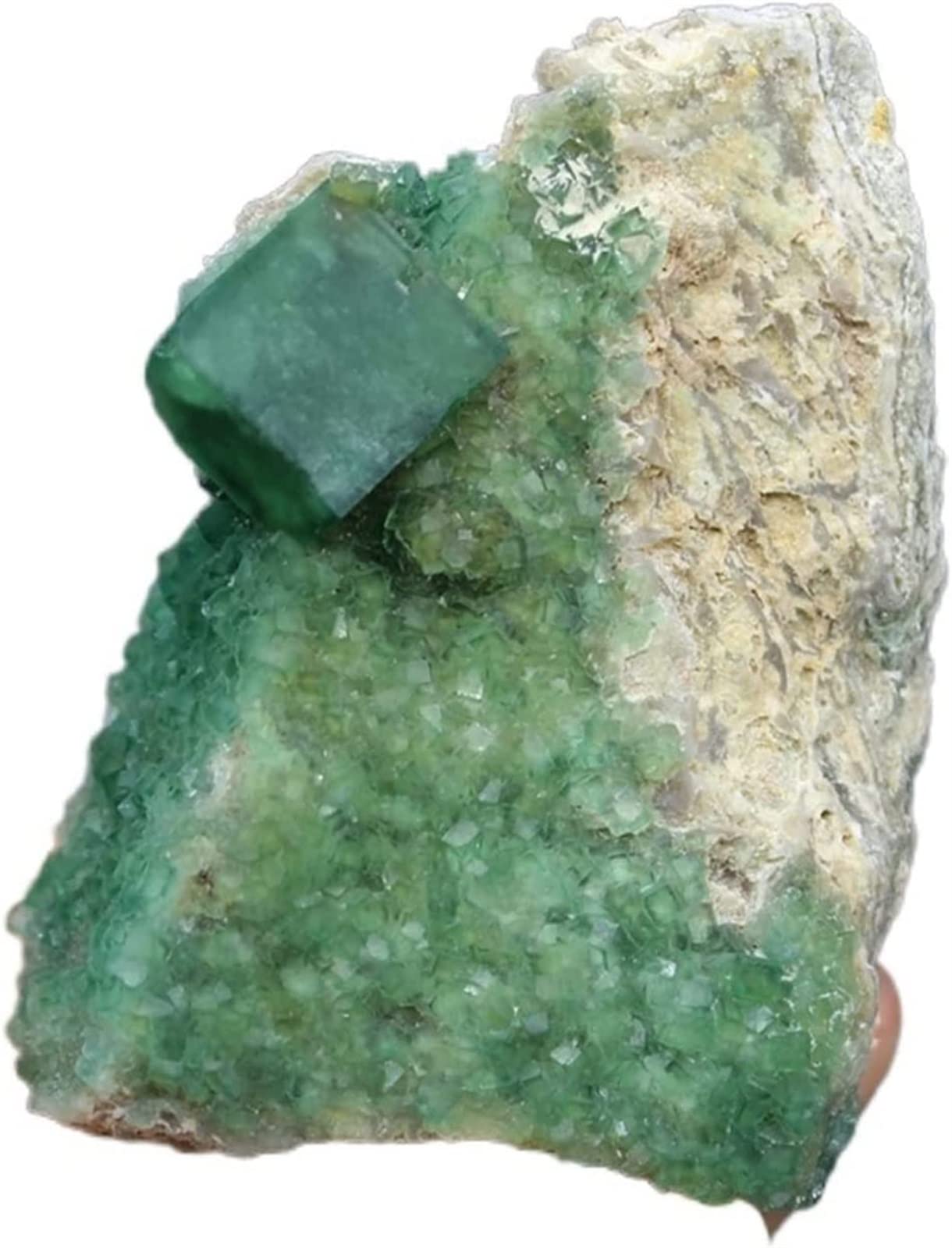 Pierres de Fluorite Verte pour aménager un espace bien-être et méditation