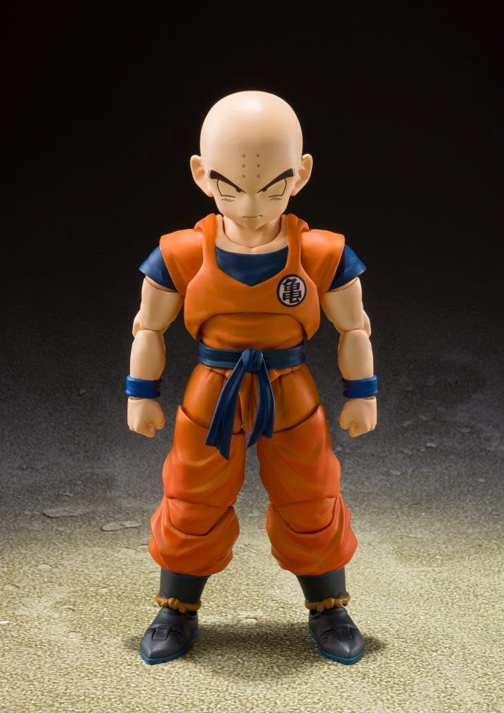 TAMASHII NATIONS - Dragon Ball Z - S.H.Figuarts - Krillin - Earth's Strongest Man (Reedición) - Figura de acción