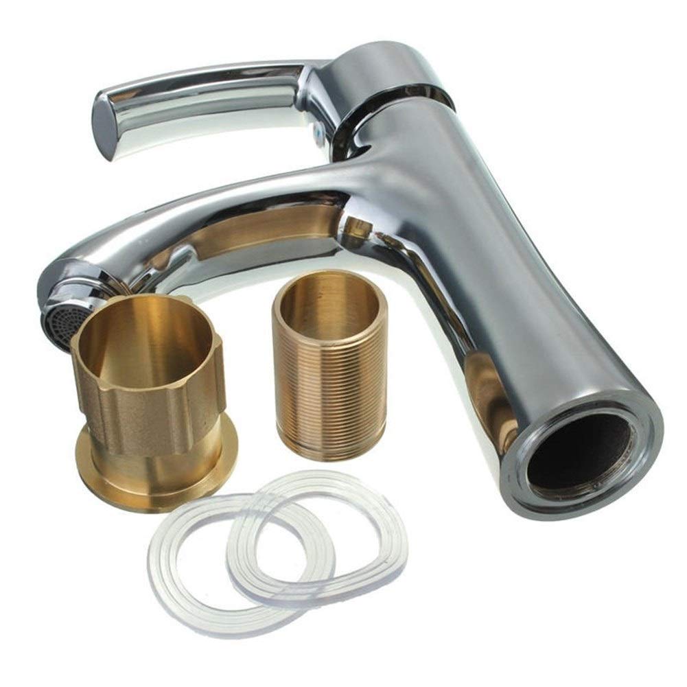 Robinet évier cuivre monotrou eau chaude froide silencieux pour cuisine