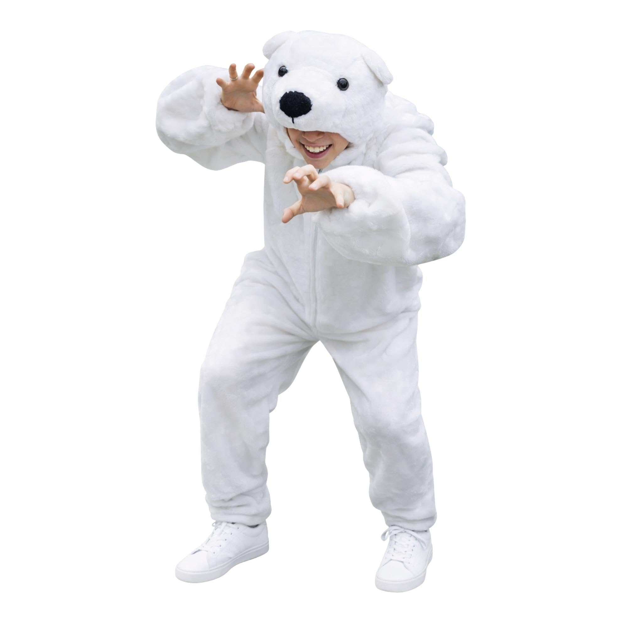 Seruna F24 Größe des Eisbär-Kostüms M, L und XL, geeignet für Normale Kleidung