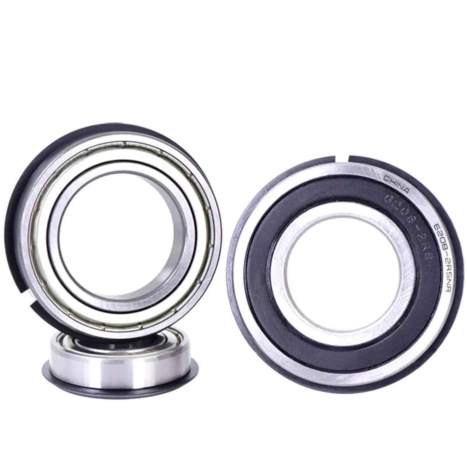Roulement avec circlip 6000 6001 6002 6003 6004 6005 6006 6007 ZZ NR ZZNR 1Pcs(6006-ZZNR 30x55x13)