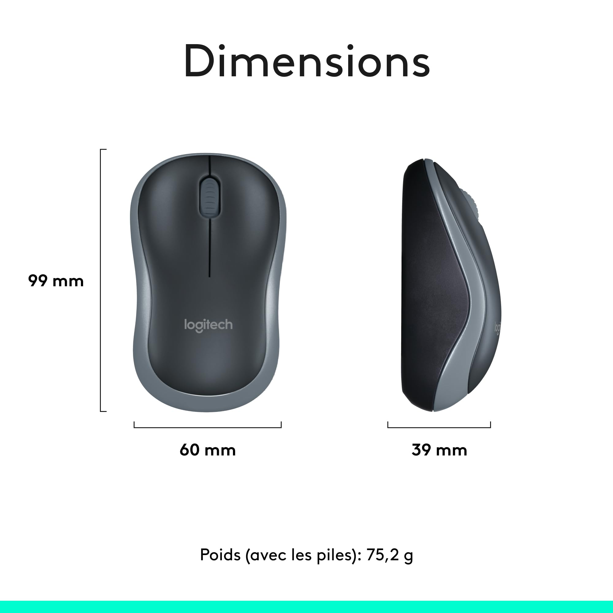 Logitech MK270 clavier et souris sans fil COMBO - CH ‎QWERTZ