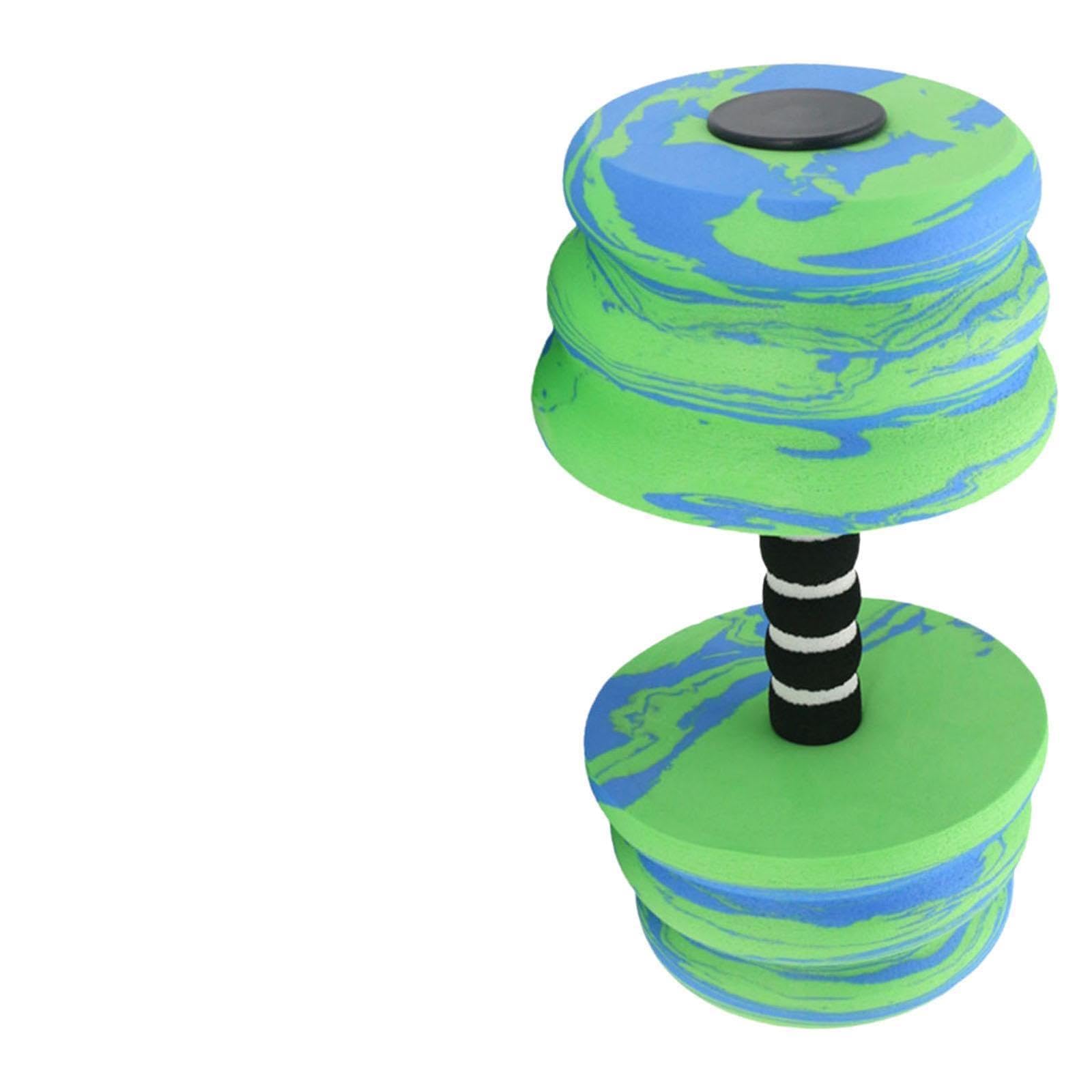 Aquatic Dumbbell Bar Pool Fitness Professional Water Aerobic for Female Male Blue Green-image-7