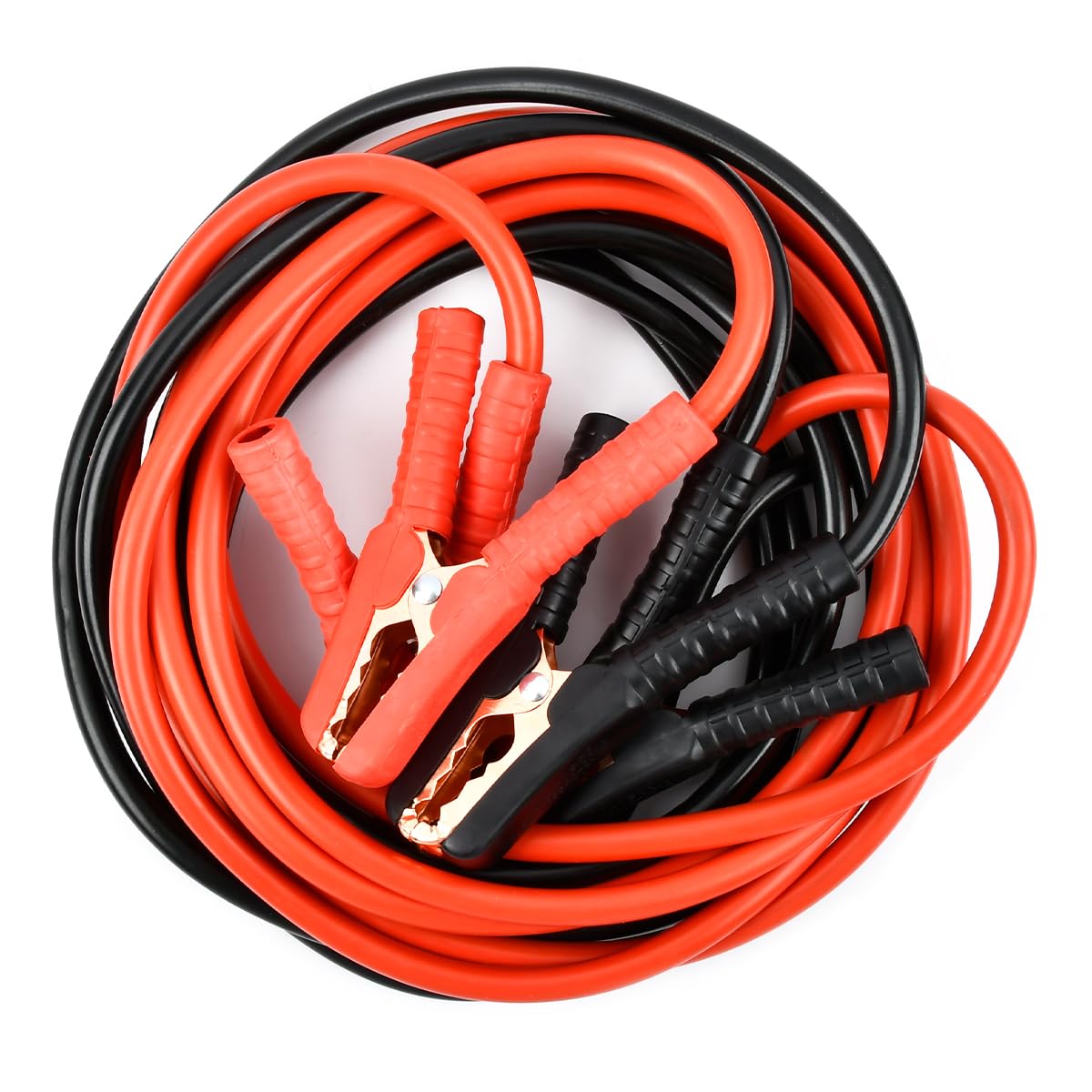 4m Jumper Cables for Car Battery, 2000AMP Jumper Cables with PVC Base Heavy Duty, Jump Starting Dead or Weak Batteries Emergency Roadside Assistance Cables for Petrol Diesel Car Van Truck