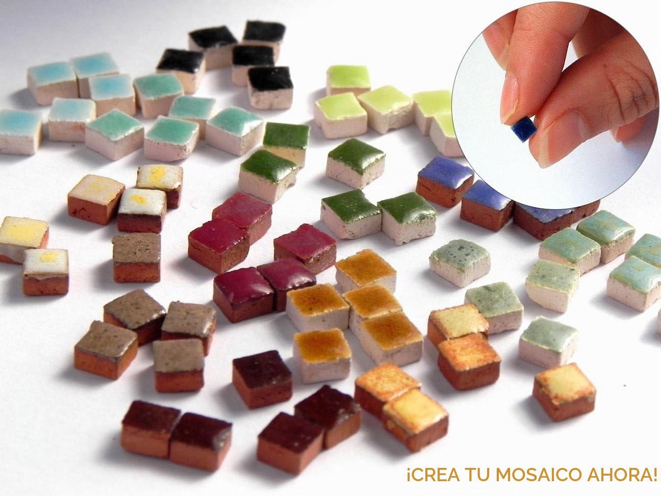 kit de mosaico, 15x15cm, delfín