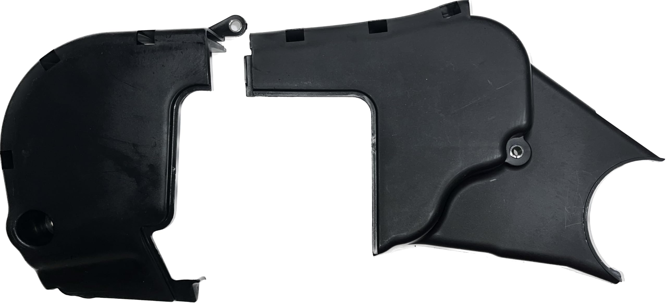 Star 2214 - Carter copertura cinghia dentata distribuzione compatibile con ALFA ROMEO MITO // FIAT 500 BRAVO II DOBLO PUNTO STILO TIPO // LANCIA MUSA Y // Rif. Originale: 46810267sup / 73500818inf
