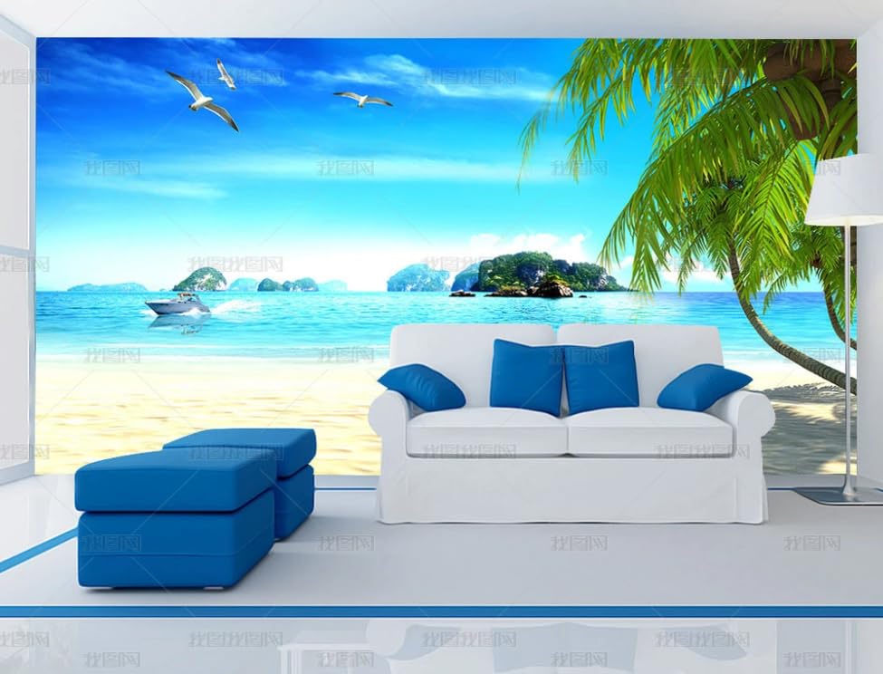 Poster Géant Mural Plage Intissé Premium Haute Définition