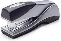 Swingline Optima Grip Compact Stapler - Jam-Free 25-Sheet Capacity, Ergonomic Metal Grip, Silver S7087816B