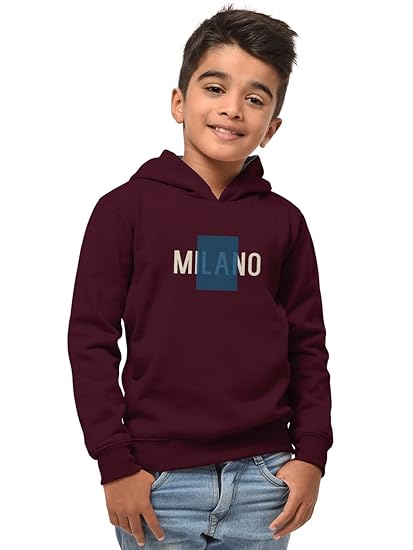 Boys Regular Fit Fulsleeve Hooded Sweatshirt with Rib - Pack of 1