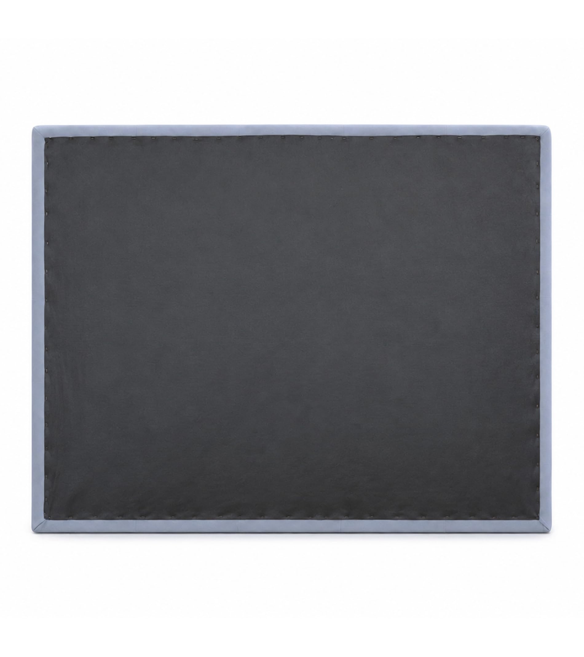 Home Heavenly® - Cabecero Olson Tapizado en Terciopelo para Cama Matrimonial de 150 cm en Color Gris