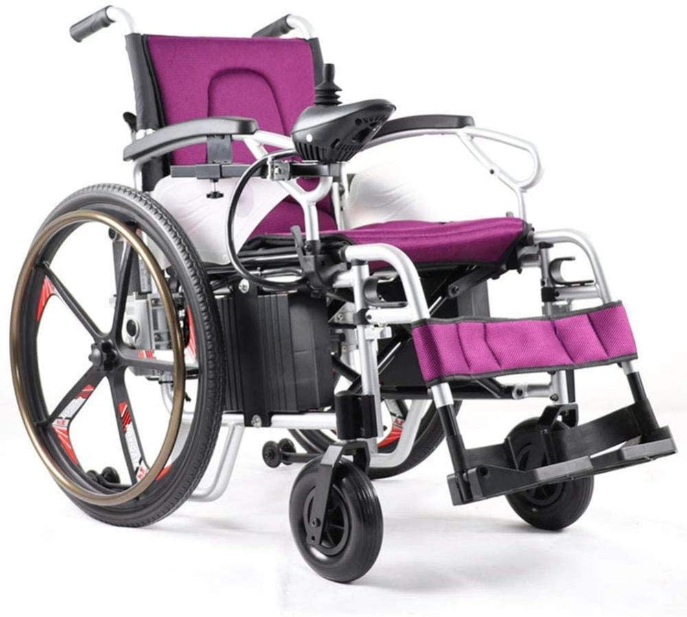 Buy Deluxe Electric Wheelchair Folding Power Wheelchair Lightweight for