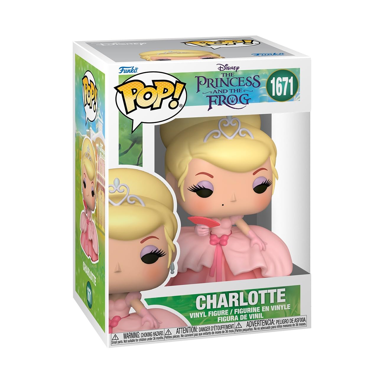 Funko Tiana y el Sapo Figura Vinilo Charlotte (Posible Chase) 1671 Sin clasificar Pop! Standard PVC
