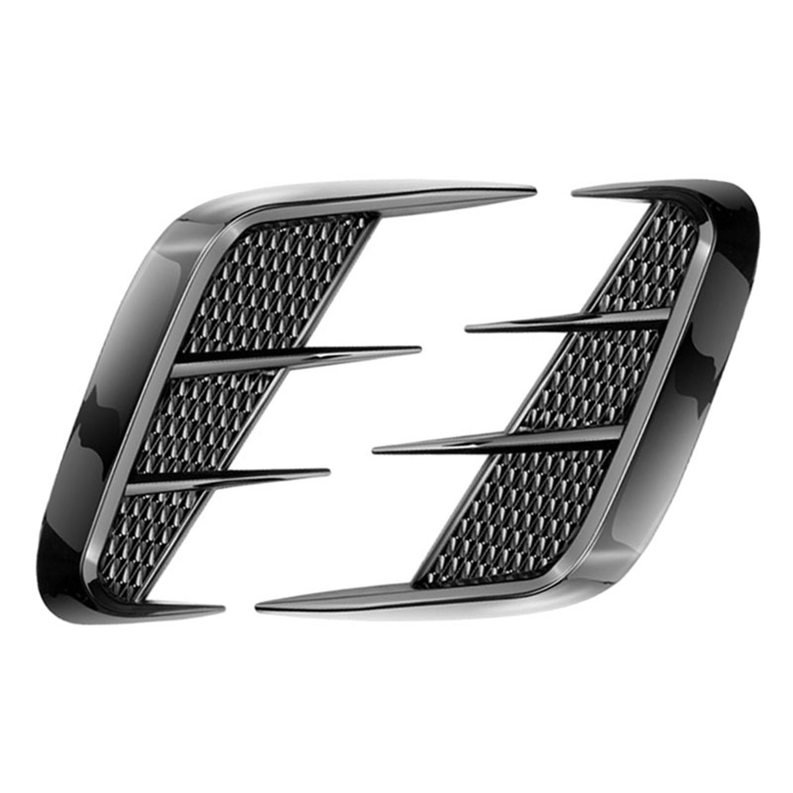 Naklejka na pokrywę wlotu powietrza z boku, błotnika i, zderzaka maski Auto Air Flow(Black)