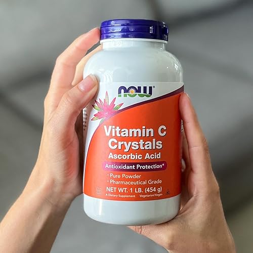 Miniatura 6 de NOW Suplementos cristales de vitamina C ácido ascórbico protección antioxidante 1 libra