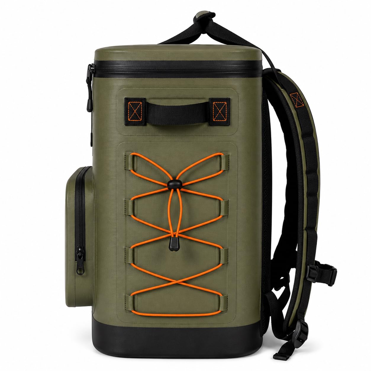BRUNELLI 25 l torba chłodząca, plecak, wodoszczelna, torba piknikowa, na kemping, torba izolacyjna, oliwkowa
