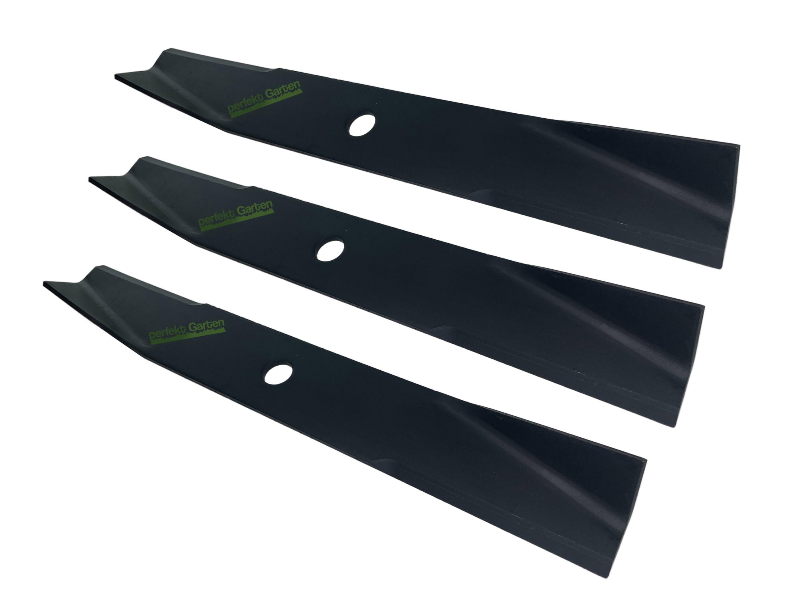 perfektGarten 3 cuchillas de cortacésped de 44,7 cm compatibles con Iseki FM 130 de 51 pulgadas FM-065-10 FM 065 10 FM06510