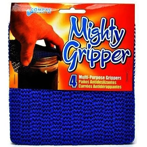 Compac Home Mighty Gripper Non-Slip Pads Jar Opener, Stablize Pictures, Keyboards, Lamps, and More, 8 Count Cover