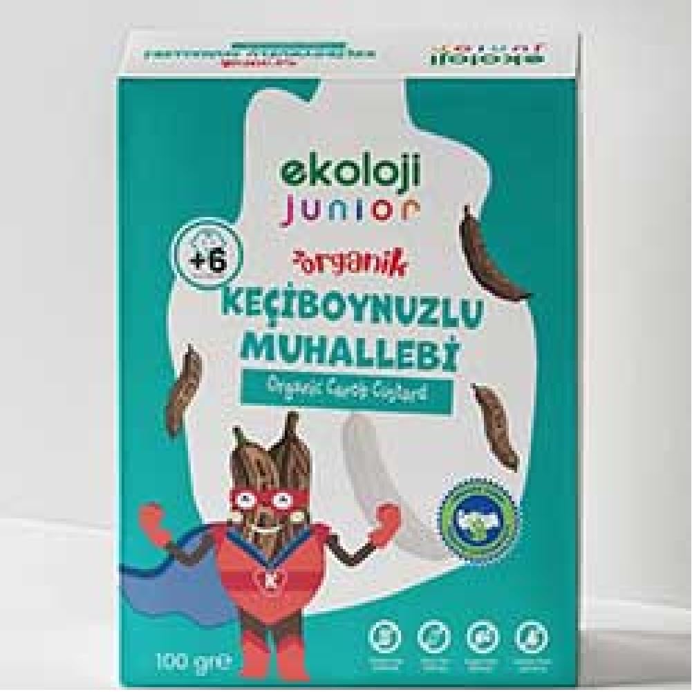 Ekoloji Market Organik Junior Glutensiz Muhallebi Keçiboynuzlu 100 gr