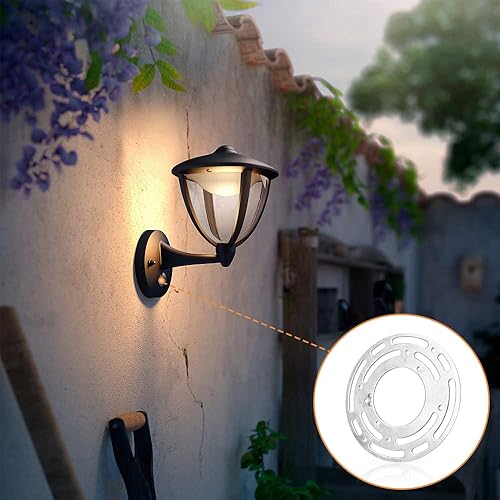 Miniatura 8 de Versión mejorada: 2 juegos de soporte de montaje de lámpara de 4 pulgadas de diámetro, barra transversal universal Helunsi para iluminación, placa