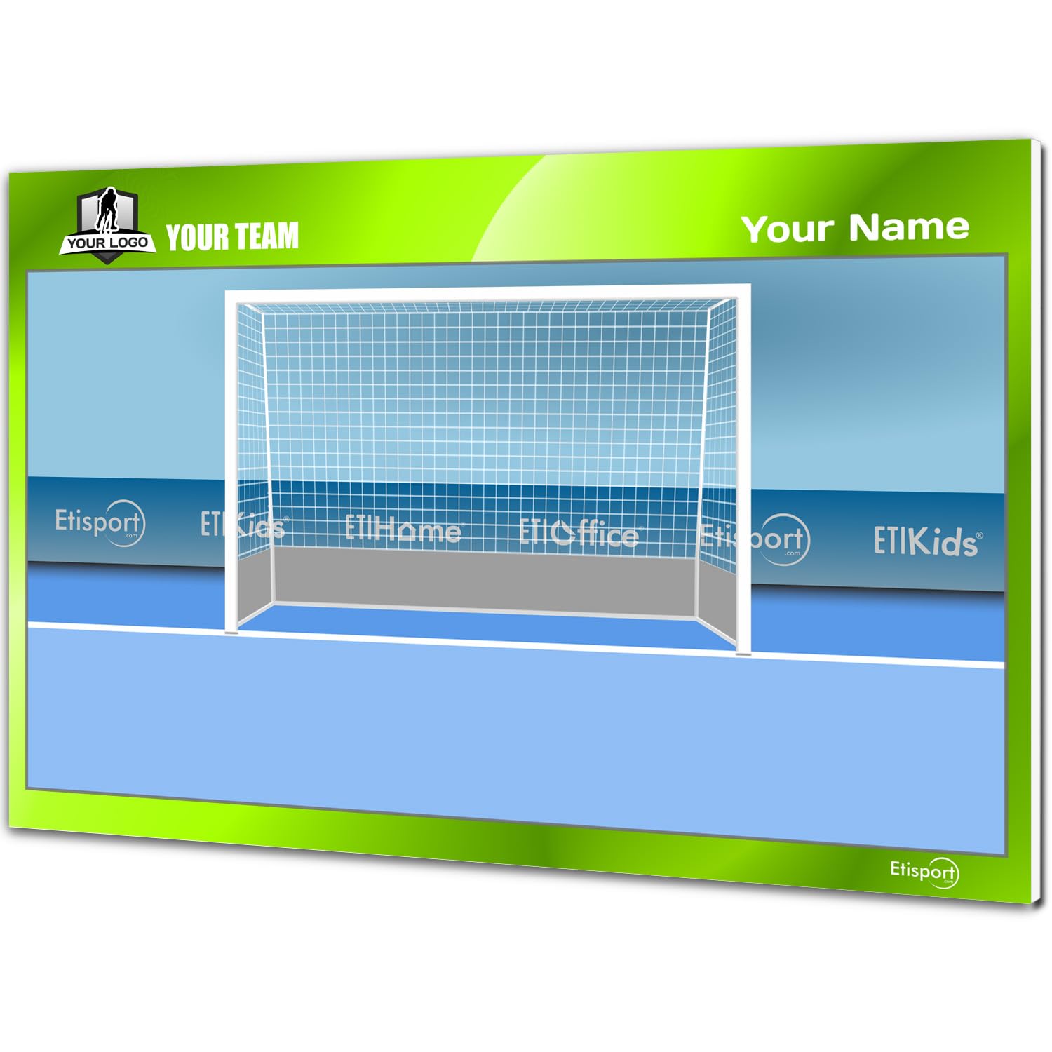 Tableau Tactique Double Face Etisport Pour Entraîneur Gardien De But Futsal - Personnalisable