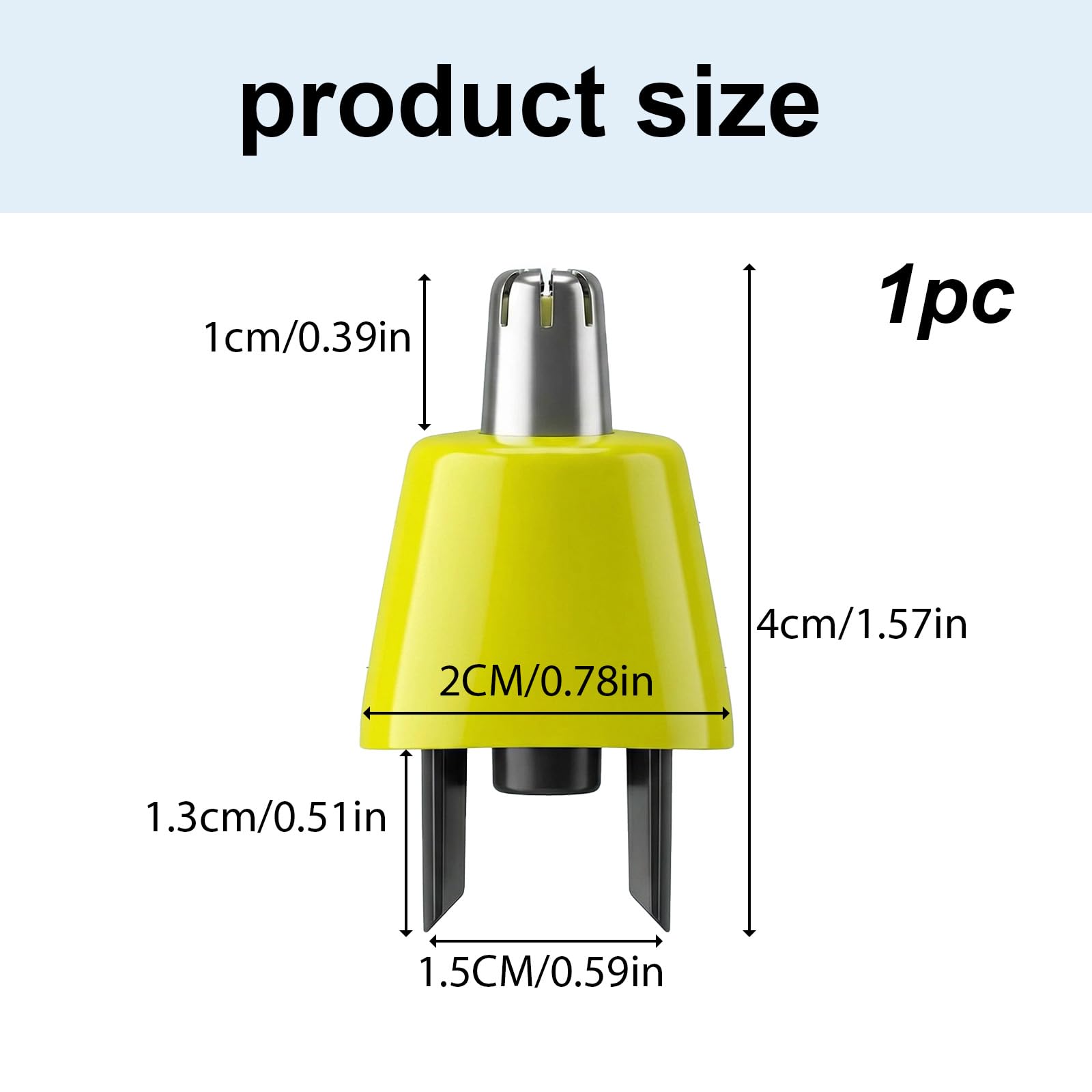 Cuchilla Nariz y Orejas Compatible para O Blade QP2824 QP2734 QP2620 QP2520 QP2530, Pro 360 QP6651, Cuchillas de Afeitar, Diseñadas para Recortar y Dar Estilo, Limpieza Facil — view 2