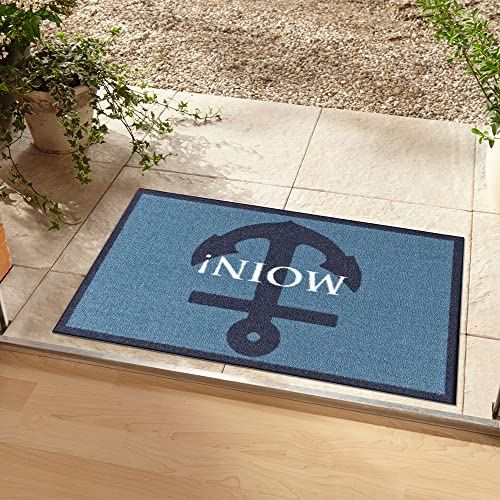 Zala Living Deko Fußmatte für Innen und Außen 50x70cm – Fussmatte Schmutzfangmatte Moin...