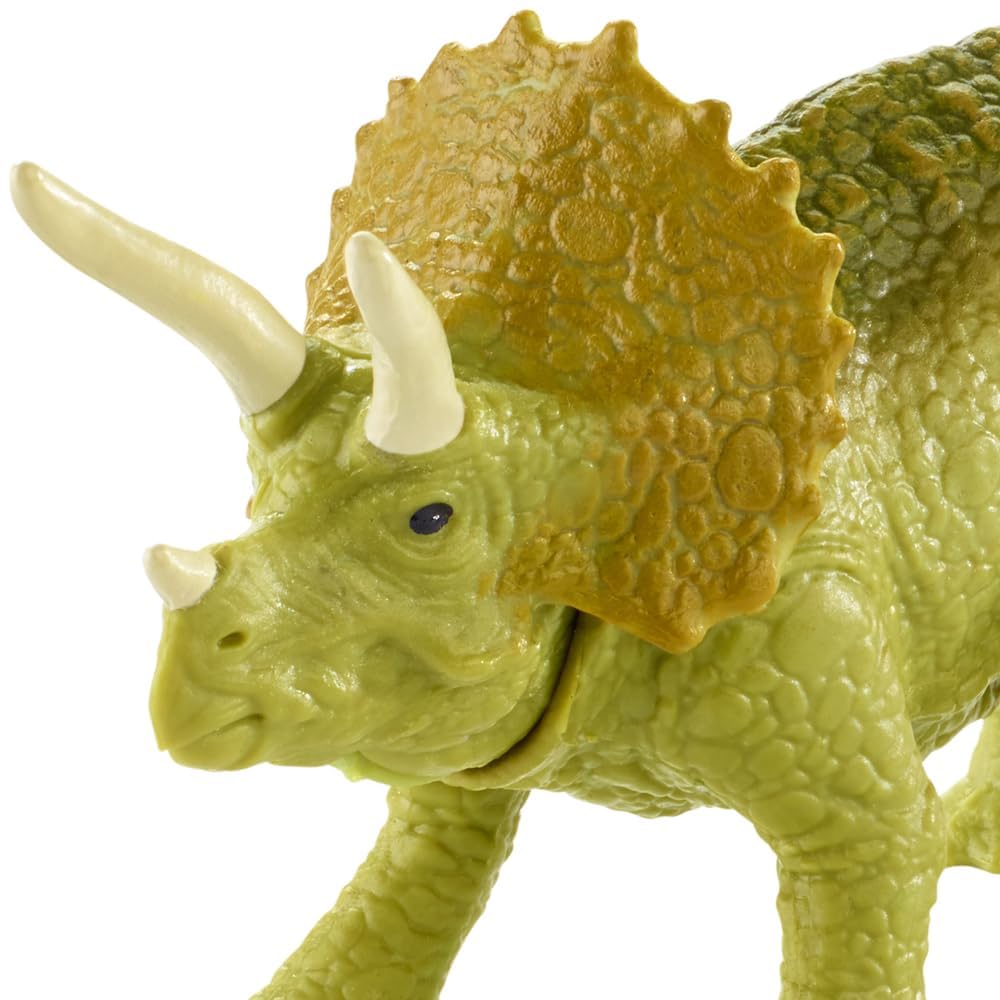 Mattel Jurassic World Wave 4 Mini Sammelfigur Triceratops Dinosaurier - ungeöffnete identifizierte Blindtasche Dino Rivals