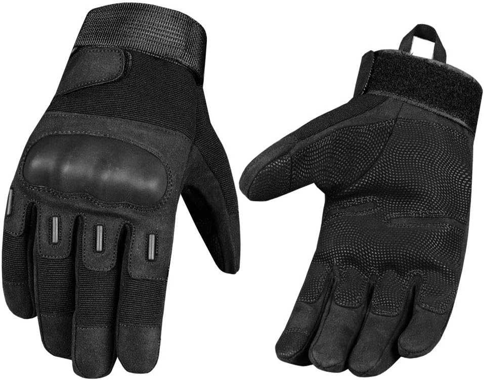 Men's Iconic Tactical Military Protection Touchscreen Combat Hunting Motorcycle Outdoor Gloves by Jackets4bikes : Sports & Outdoors