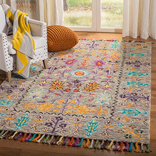 Image of Soft Pure Woolen Modern Collection Tufted Carpet for Living Room,Bedroom'Kitchen and Hall (6 X 9) Feet