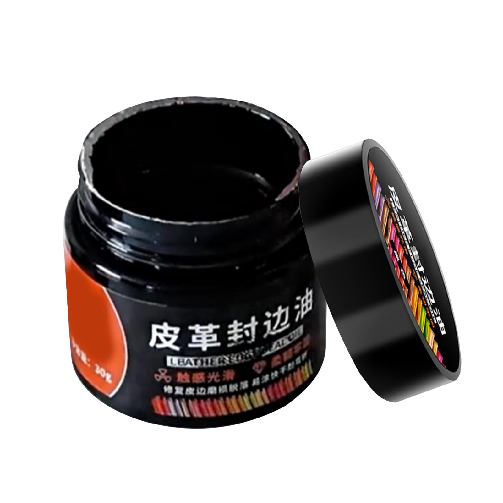 Muiltvoe Leather Recoloring Balm, 30g Recoloring Restorer Conditioner, Leather Restorer, for Car Seats, Shoes, Furniture, Sofa, Bag, Peeling, Damage, Cracking, Wear Repair