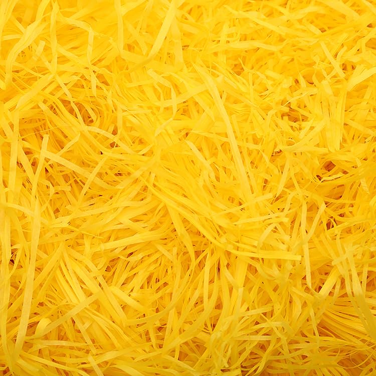 Papier déchiqueté de 160g évite les objets cassés dans les boîtes de cadeaux et paniers vides