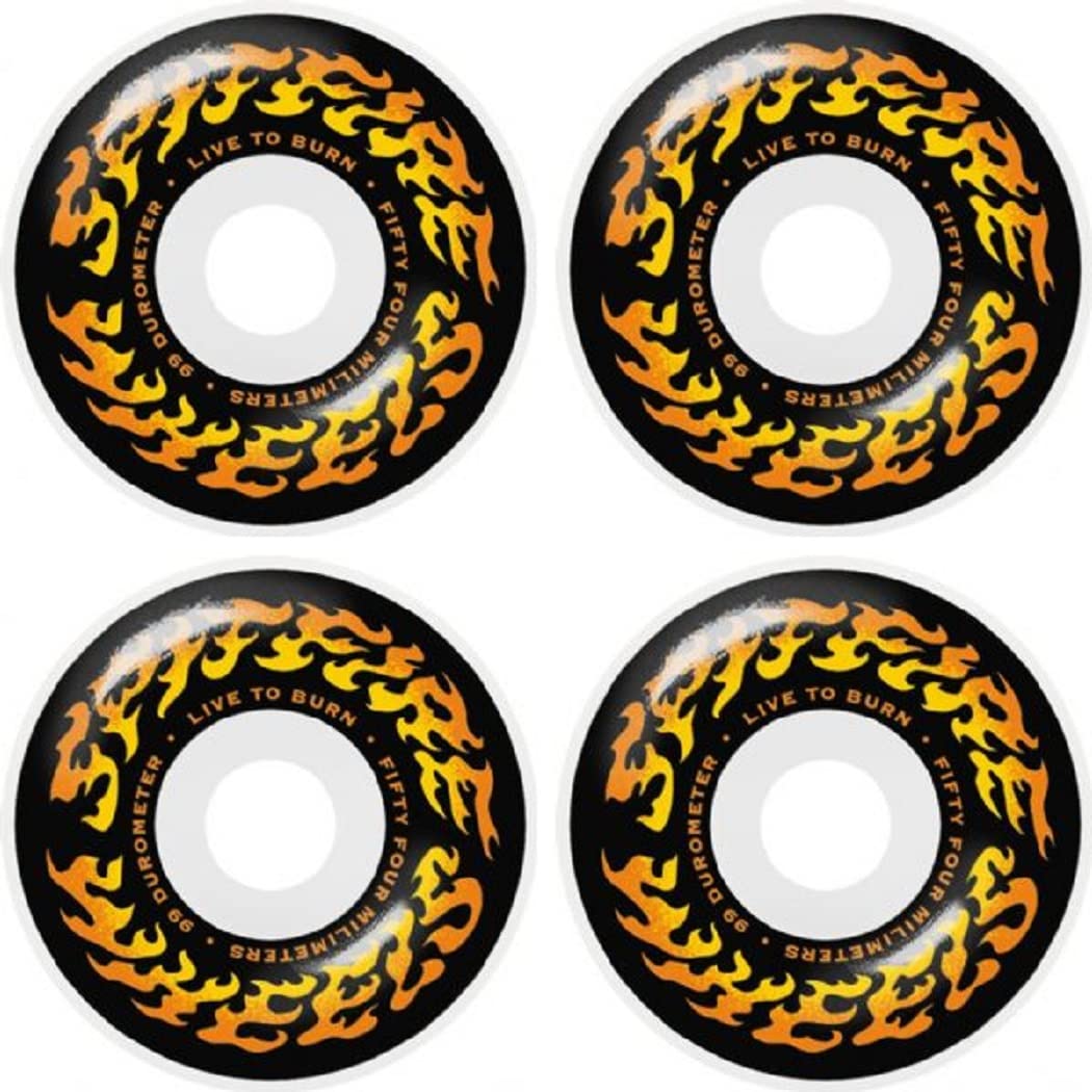 Spitfire Torched Script Classic Roues de skateboard 54 mm 99a Duro
