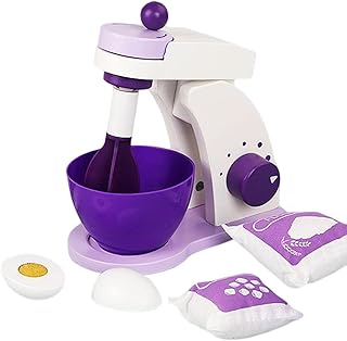 Conjunto de acessórios de cozinha de brinquedo,Brinquedo de acessórios para sala de jantar fingir jogo | Jogo educativo Kit de cozinha de madeira para meninas, meninos, crianças acima de 3 Aferzov