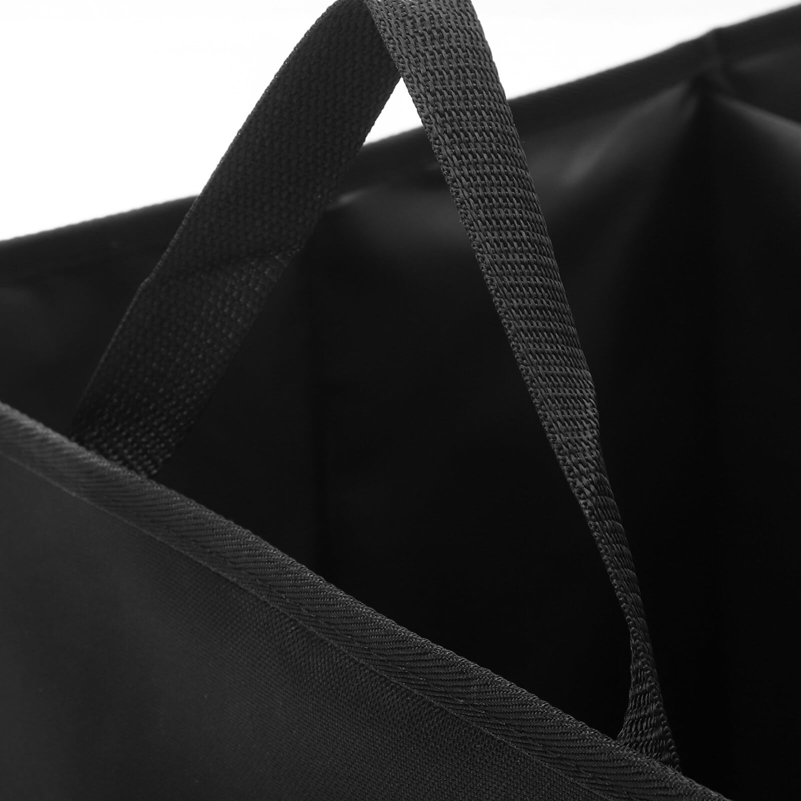 Organisateur de Coffre de Voiture Noir Pliable en Polyester Grande Capacité
