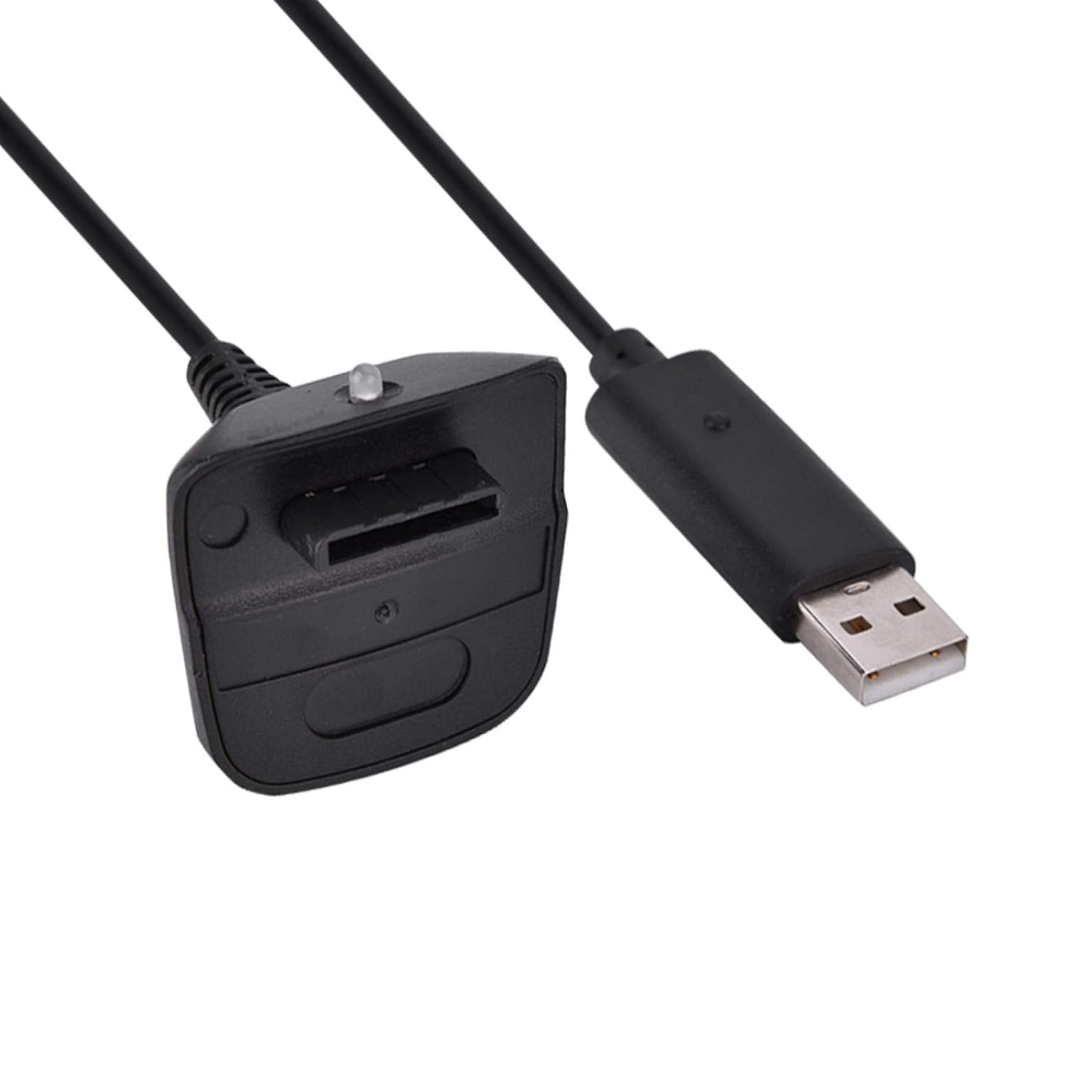 Qinlorgo Fast Charging Cable, USB USB Charger, Power Adapter for Xbox 360 (Black)