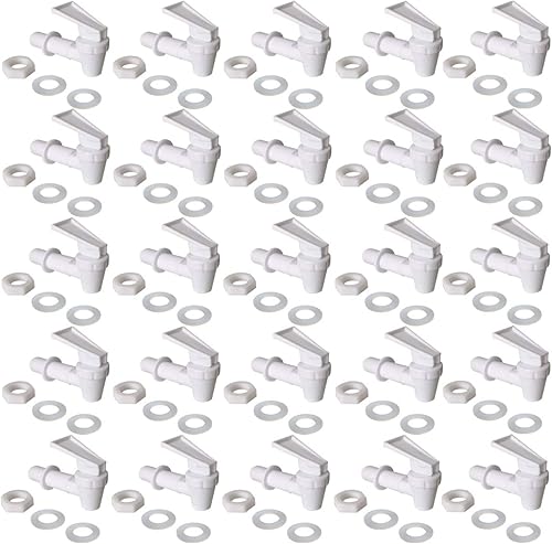 Grifo de agua de Crock - Botella de agua reutilizable para botella de agua, boquilla de espita - Válvula dispensadora de vertido de palanca de