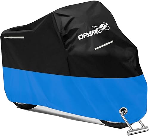 Funda impermeable para scooter para motocicleta, grande, mediano XL, 250 cc, 150 cc, 50 cc, refugio para scooter Harleys para todo tipo de clima,