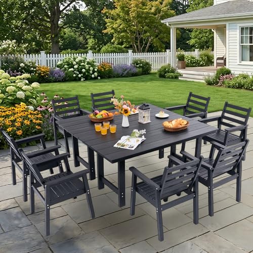 All-Weather Outdoor Dining Set for Comfort