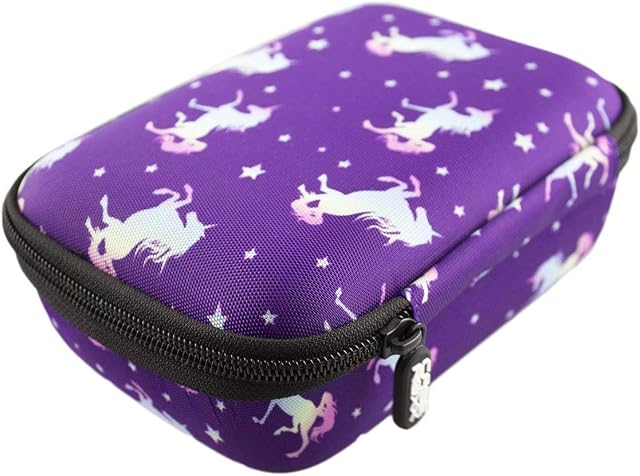 caseroxx Kids Cam Bag Suitable for V-Tech Kidizoom Duo DX in Many Colours and Designs, Protective Storage case
