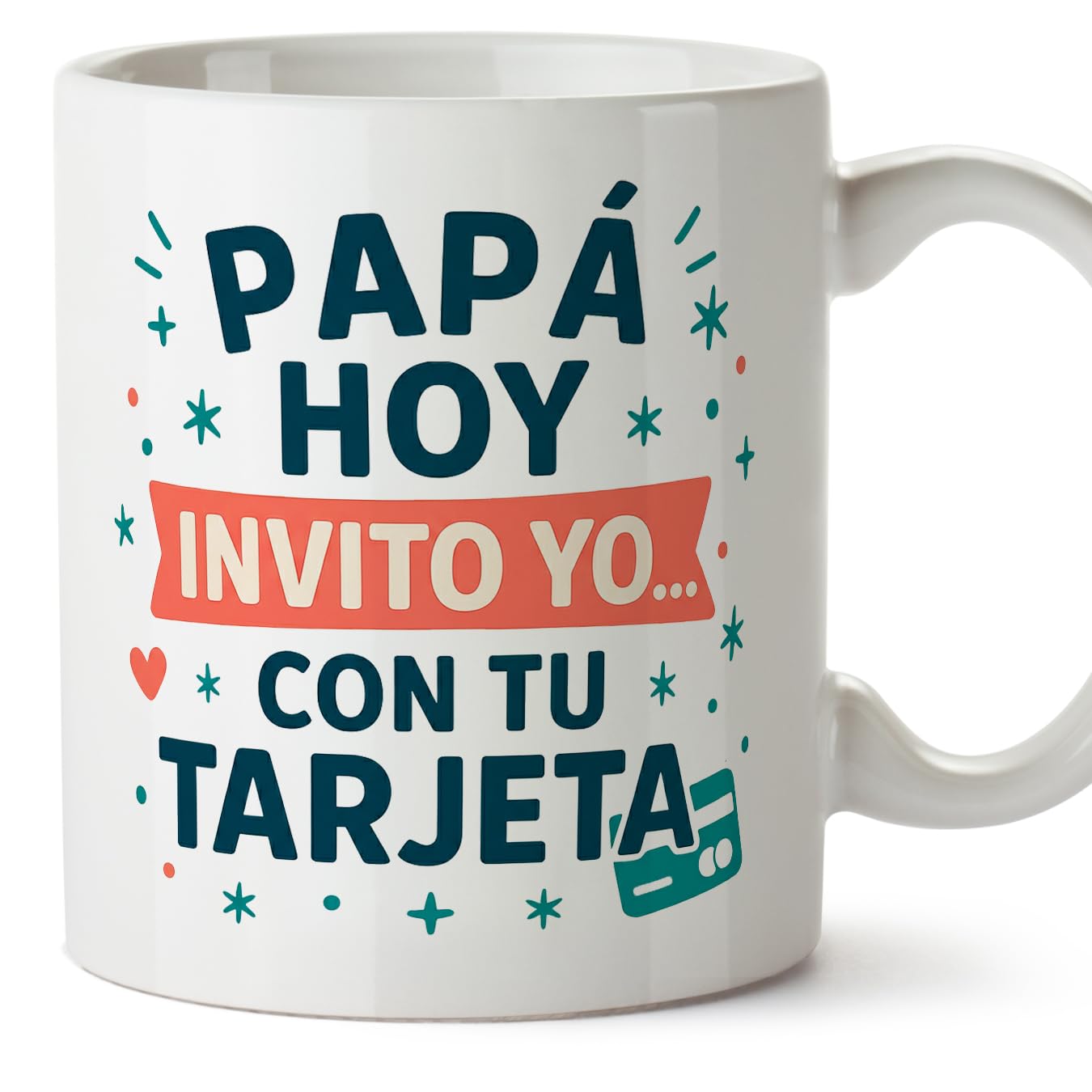 MUGFFINS taza mamá y papá graciosa con frase Gracias por limpiarme en Español | regalo madre y padre divertido | regalo cumpleaños madre y padre | 330 Ml 11 oz | Papá y mamá v1.2MA — view 11